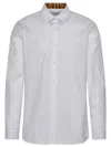 BURBERRY SHERFIELD SHIRT IN WHITE COTTON