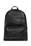 BURBERRY BURBERRY SHIELD CRINKLED FINISH BACKPACK