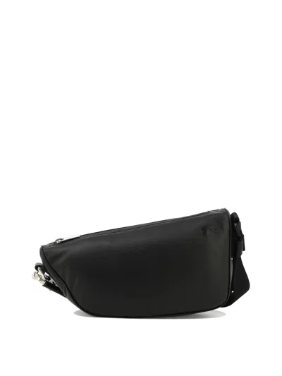 Burberry Shield Crossbody Bag In Black