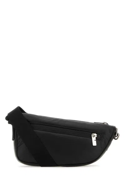 Burberry Shield Crossbody Bag In Black