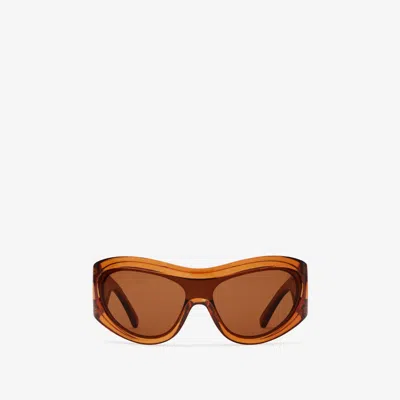 BURBERRY BURBERRY SHIELD CUTOUT SUNGLASSES​