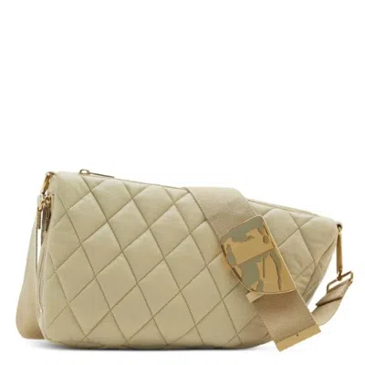 Burberry Shield Diamond-quilted Shoulder Bag In Pattern
