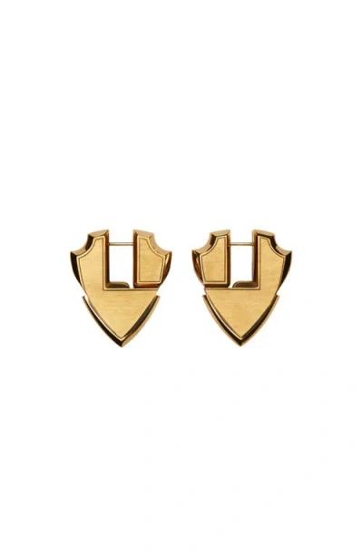 BURBERRY BURBERRY SHIELD EARRINGS
