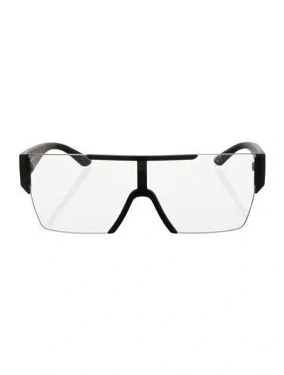 Pre-owned Burberry Shield Eyeglasses In Black