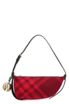 Burberry Mini Shield Check-pattern Shoulder Bag