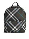 Burberry Men's Shield Backpack In Green