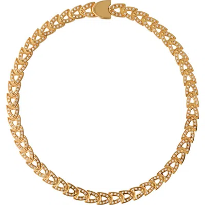 Burberry Shield Infinity Necklace