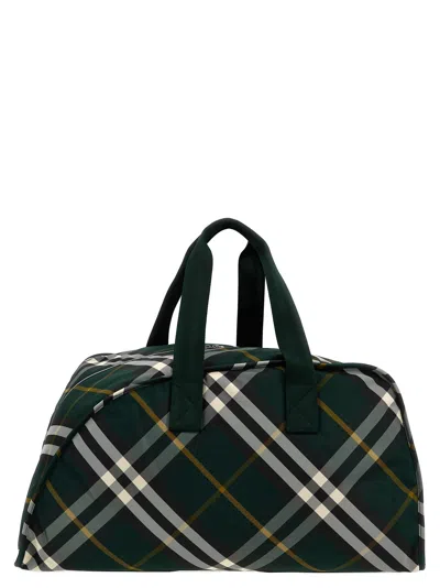 Burberry Shield Travel Bag Large In Green