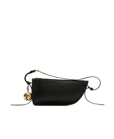 BURBERRY BURBERRY SHIELD ZIPPED SHOULDER BAG