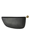 Burberry Shield Leather Wallet In Black