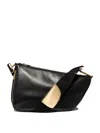 Burberry Shoulder Bags With Adjustable Strap And External Pocket In Black