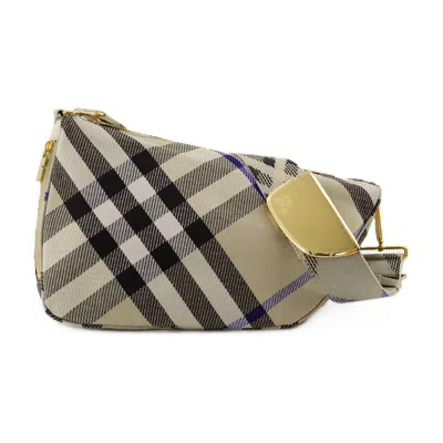 Burberry Shield Messenger Purse In Green