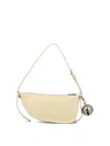 Burberry Patent Leather Shield Sling Shoulder Bag With Silver-tone Ch