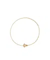 Burberry Shield Necklace In Golden
