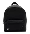 Burberry Shield-pocket Ekd Backpack In Black
