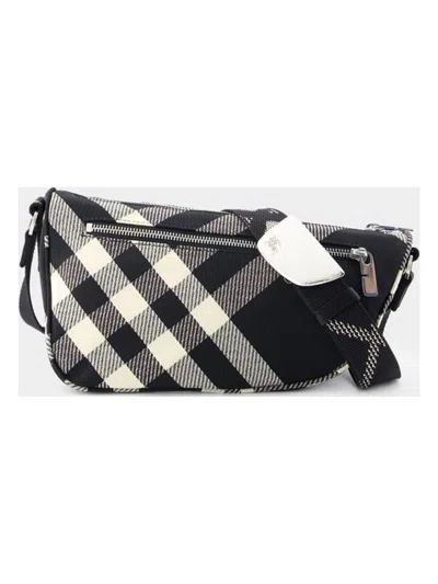 Burberry Shield Sling Bag In Black