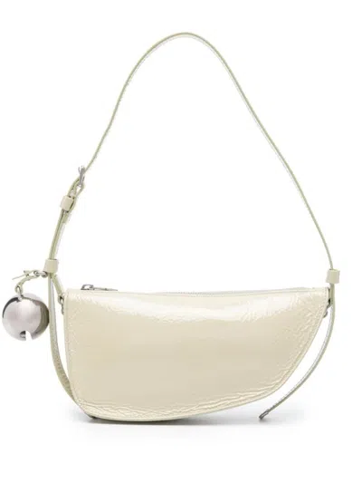 Burberry Micro Sling Shield Crossbody -  - Leather - Pink In Pearl