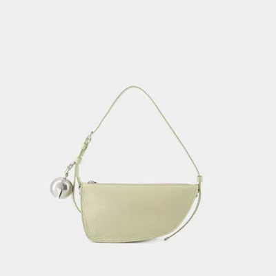 Burberry Shield Sling Mini Wallet On Chain In White