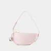 Burberry Shield Sling Mini Wallet On Chain - Leather - Pink In Pink