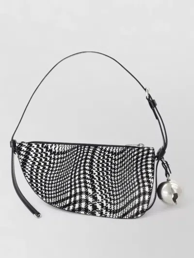 Burberry Shield Sling Small Wallet Chain Shoulder Bag In Black