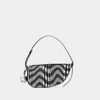 Burberry Mini Shield Shoulder Bag In Black