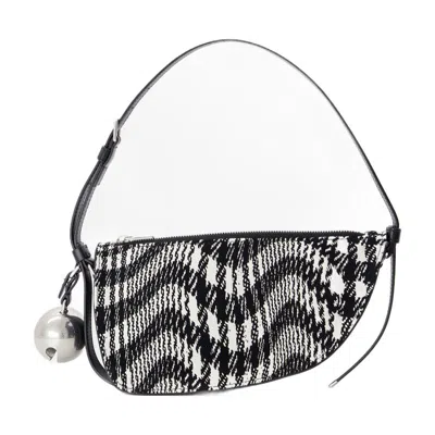 Burberry Shield Sling Small Wallet On Chain In Brown