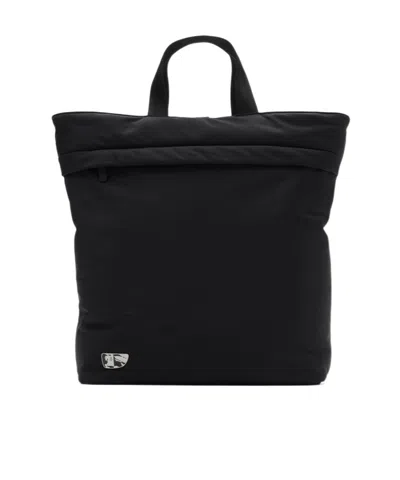 Burberry Shield Tote Bag In Black