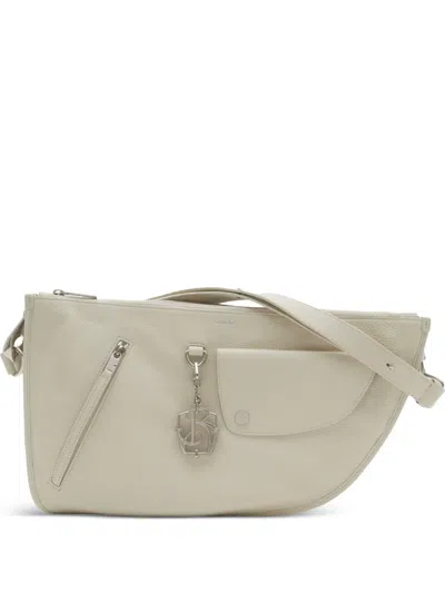 Burberry Shield Twin Shoulder Bag In Neutral