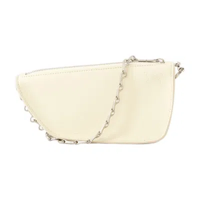 Burberry Shield Wallet In Beige
