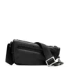 Burberry Shield Zipped Crossbody Bag In Black