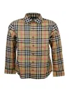 Burberry Shirt In Beige