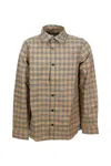 Burberry Archive Check Stretch-cotton Shirt In Beige