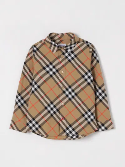 Burberry Shirt  Kids Color Beige