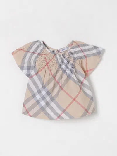 Burberry Babies' Shirt  Kids Color Beige