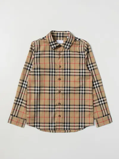 Burberry Shirt  Kids Color Beige