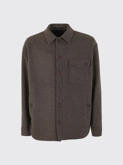 Burberry Shirt  Kids Color Black In Gray