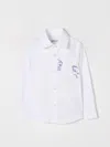 Burberry Equestrian Knight Design-detailed Shirt In White