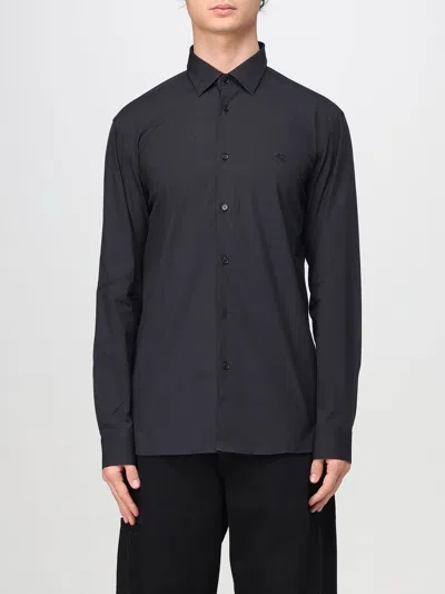 BURBERRY SHIRT BURBERRY MEN COLOR BLACK,G60381002