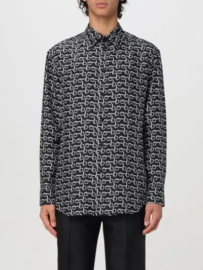 BURBERRY SHIRT BURBERRY MEN COLOR BLACK,F51361002
