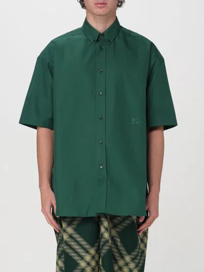 Burberry Shirt  Men Colour Green