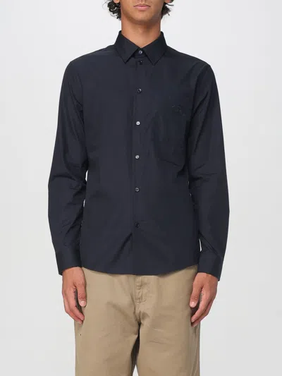 Burberry Shirt  Men Color Navy In Blue