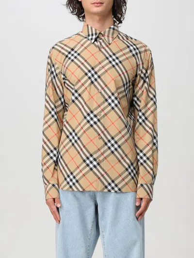 Burberry Shirt  Men Color Sand