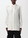 Burberry Silk Shirt In White
