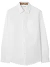 Burberry Cotton Poplin Shirt Buttoned Cuffs