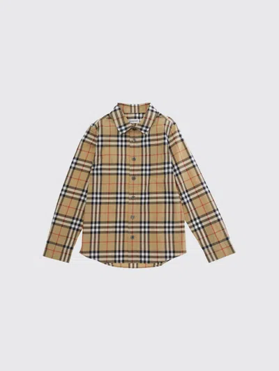 Burberry Shirt Kids In Multi