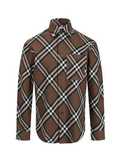 Burberry Shirt In Loch Ip Check