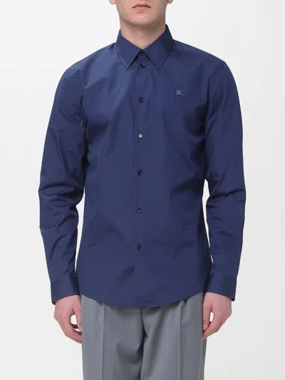 Burberry Shirt Men  In Blue