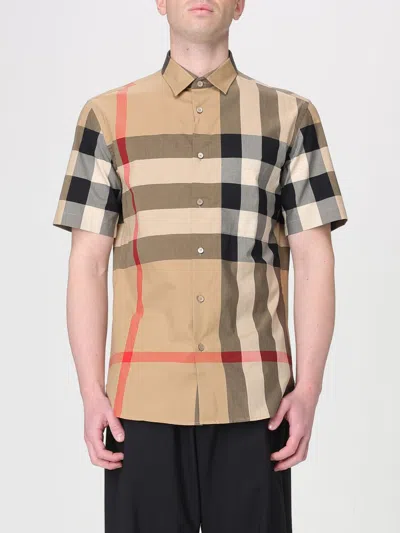 Burberry Shirt Men  In Multi