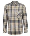 Burberry Shirt In Multi
