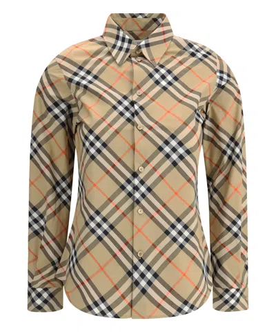 Burberry Shirt In Multicolor